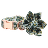 Personalized Yellow Mistletoe Flower Collar