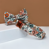Load image into Gallery viewer, Personalized Boho Flowers Dog Bow Tie Collar