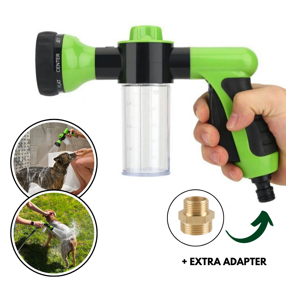 Dog sales washing sprayer