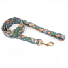 Load image into Gallery viewer, Personalized Retro Strawberries Dog Bow Tie Collar and Leash