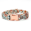 Load image into Gallery viewer, Personalized Boho Flowers Dog Flower Collar &amp; Leash