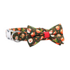 Load image into Gallery viewer, Personalized Gingerbread Latte Dog Bow Tie Collar