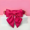 Load image into Gallery viewer, Hot Pink Dog Sailor Bow Tie Collar