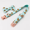 Personalized Pizza Dog Bow Tie Collar