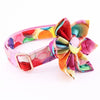 Load image into Gallery viewer, Personalized Bubble Dog Flower Collar &amp; Leash