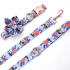Personalized Spring Floral Dog Flower Collar