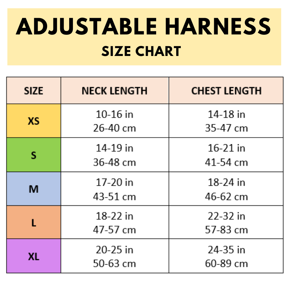 Adjustable Dog Harness - Dinosaur