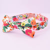 Load image into Gallery viewer, Personalized Petite Petals Dog Bow Tie Collar &amp; Leash