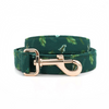 Personalized Pine Boughs Dog Flower Collar & Leash
