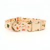 Personalized Christmas Party Dog Bow Tie Collar & Leash