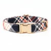 Load image into Gallery viewer, Personalized Christmas Plaid Dog Bow Tie Collar &amp; Leash