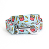 Load image into Gallery viewer, Personalized Foodie Dog Bow Tie Collar and Leash