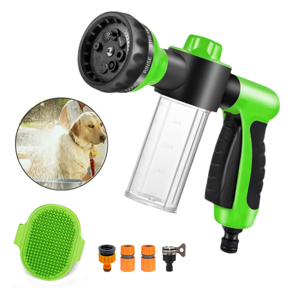 Dog Washing Sprayer with Connectors
