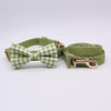 Load image into Gallery viewer, Personalized Glow Green Dog Bow Tie Collar