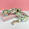 Load image into Gallery viewer, Personalized Fable Floral Dog Flower Collar &amp; Leash