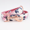 Personalized Ivy Flower Dog Collar & Leash