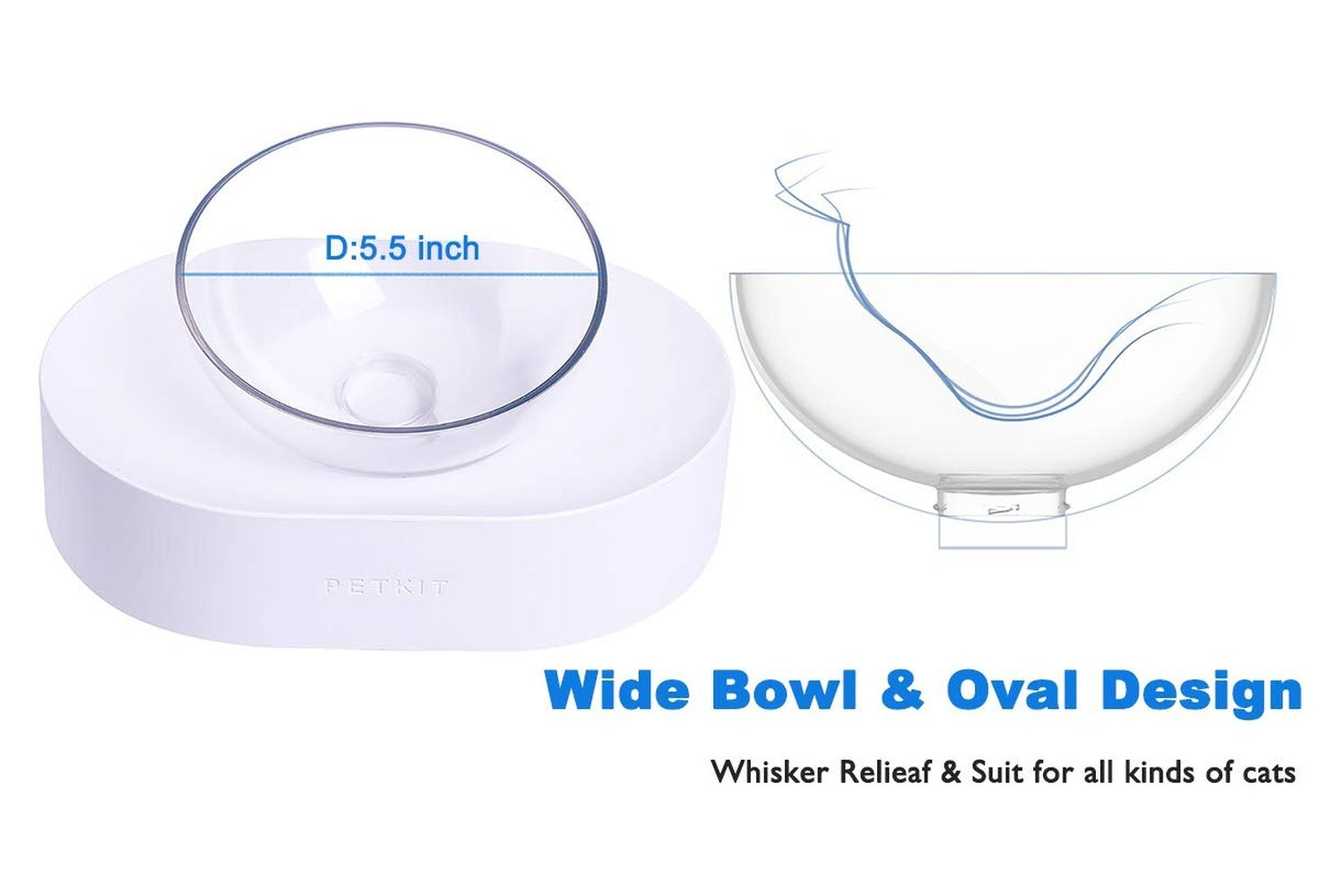 Double Raised Dog Bowl For Small Dogs