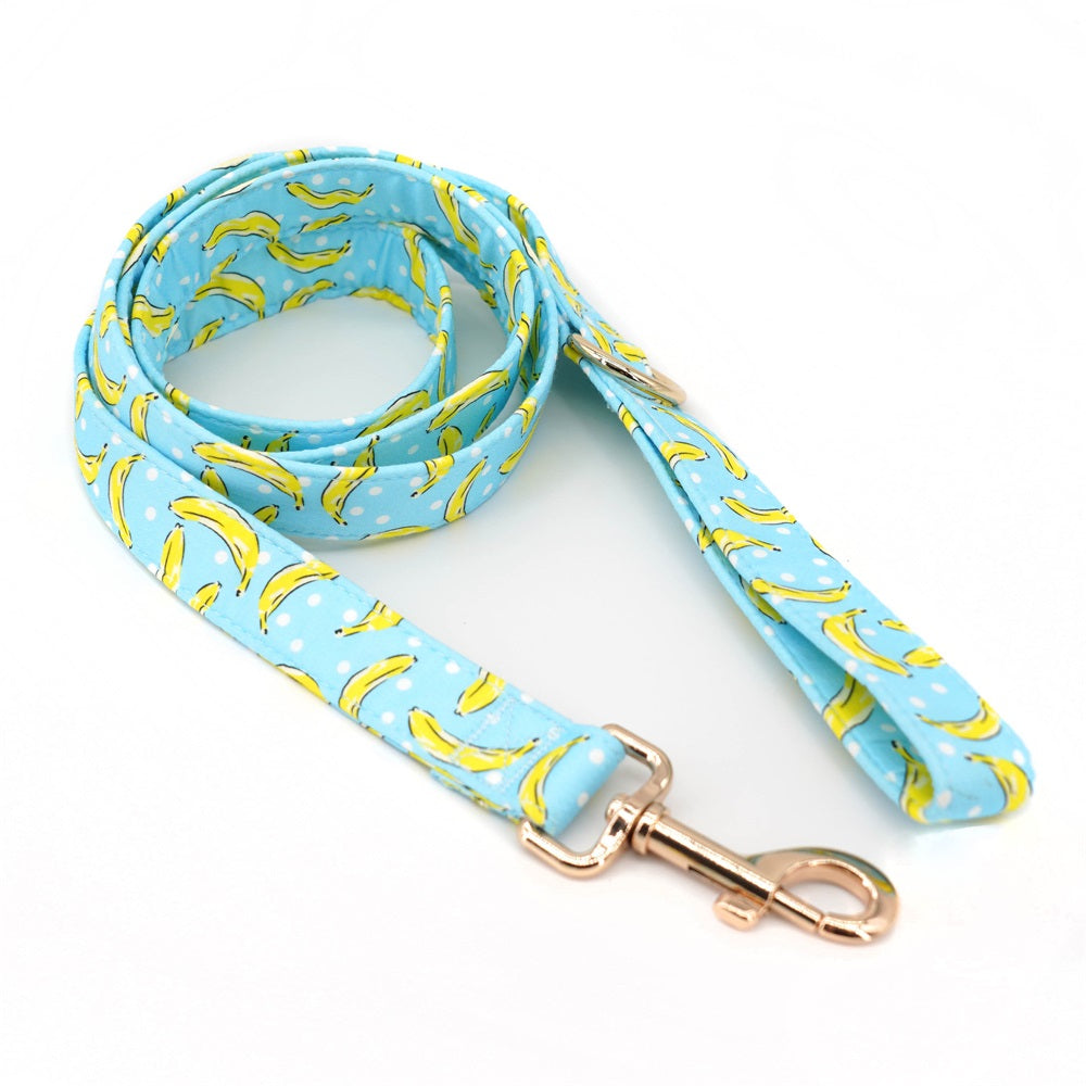 Personalized Banana Bow Tie Collar
