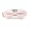 Load image into Gallery viewer, Personalized Light Rose Dog Bow Tie Collar
